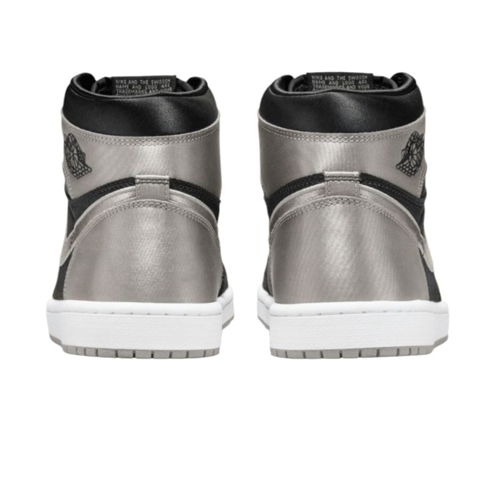 Nike Air Jordan 1 High OG Shadow 2.0 Women's Size 10.5 Black/Silver. New - Picture 3 of 12